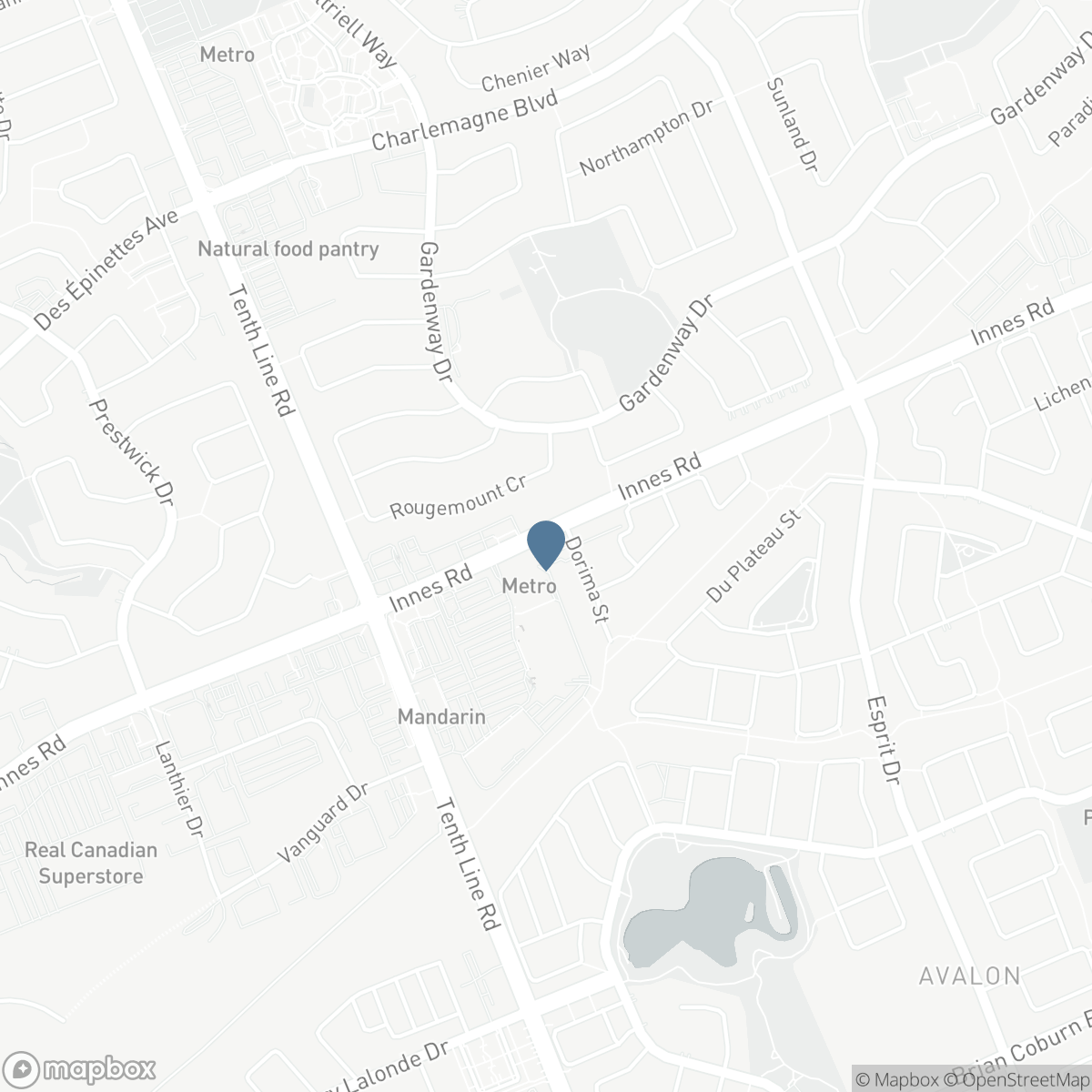 D - 4522 INNES ROAD, Ottawa, Ontario K4A 0X5
